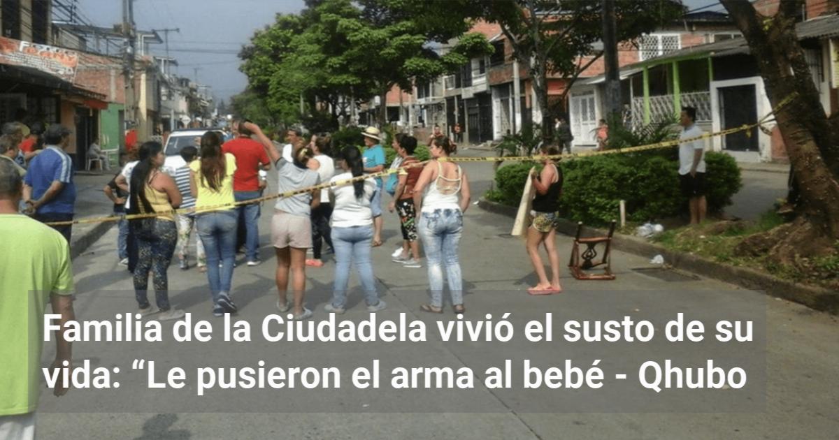 Familia De La Ciudadela Vivi El Susto De Su Vida Le Pusieron El Arma