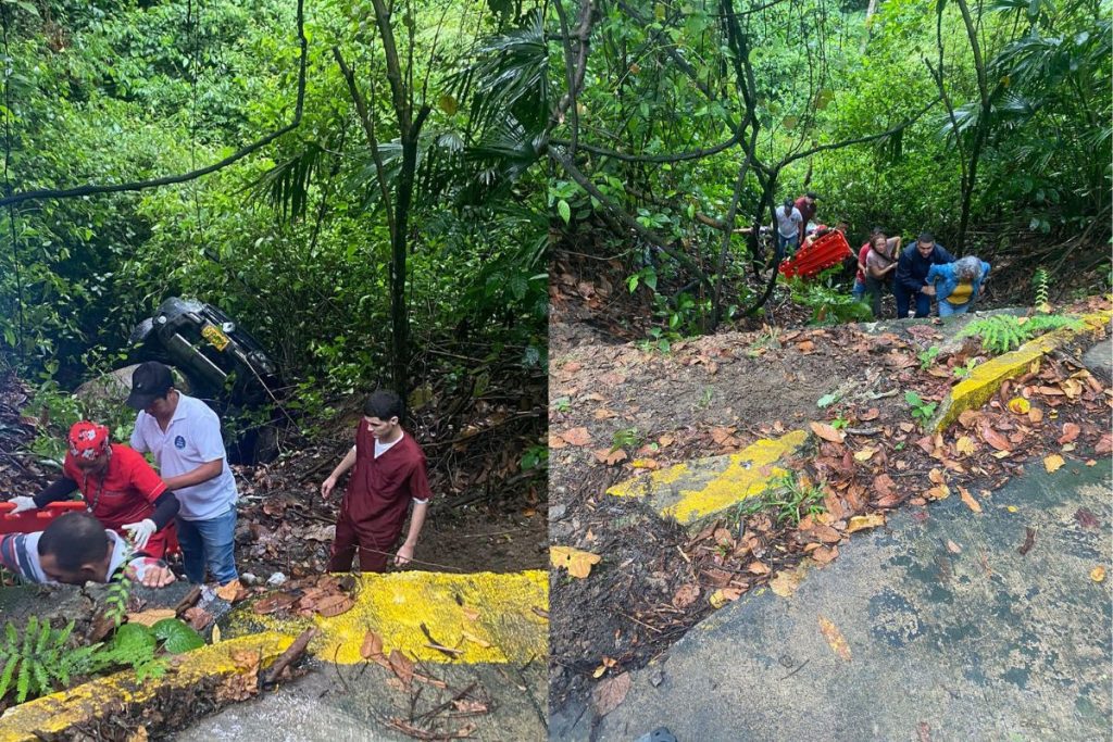 Accidente En El Tolima Varios Miembros De Una Familia Rodaron Por Un