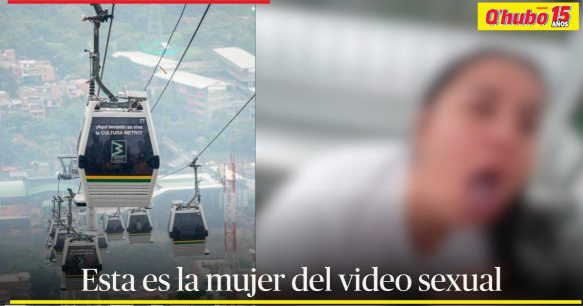 ¡escándalo Pareja Grabó Video Sexual En Pleno Metro Cable De Medellín Y Se Filtró En Famosa