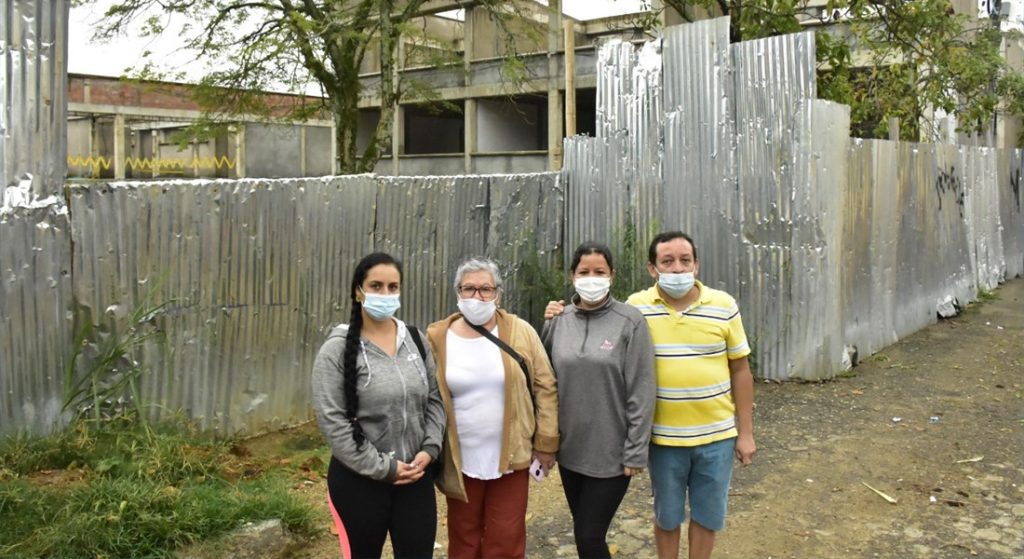 La nueva sede del Jorge Eliécer Gaitán tenía que haberse entregado en 2019. Ya van varios años de retraso. Fotos Hélmer Parra.