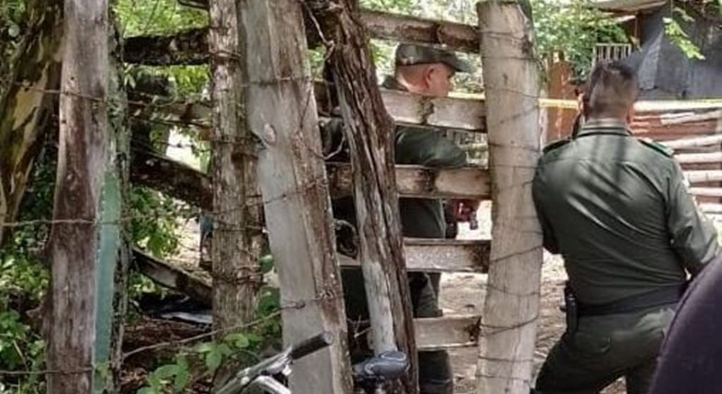 En esta vivienda en zona rural sucedió el feroz ataque. Foto: Tomada del portal Historias Bien Contadas.